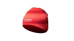 Czapka Trimm MICRO UNI. Czerwone czapki damskie TRIMM, bez wzorów, z dzianiny, sportowe. Za 70.00 zł.