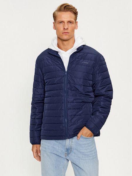 Sprandi Kurtka puchowa SP3-KUM051 Granatowy Regular Fit. Niebieskie kurtki męskie Sprandi, m, bez wzorów, z puchu, bez kaptura. Za 199.99 zł.