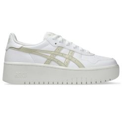 Sneakersy damskie Asics Japan S PF. Białe obuwie sportowe damskie Asics, bez wzorów, bez zapięcia. Za 359.50 zł.