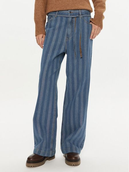 DAY BIRGER ÉT MIKKELSEN Jeansy Elijah DAY65243382 Niebieski Wide Leg. Niebieskie jeansy damskie DAY Birger et Mikkelsen, bez wzorów, z bawełny. Za 489.99 zł.