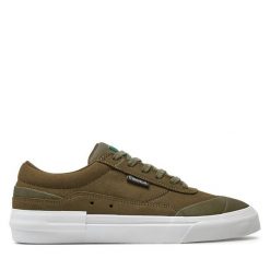 Tenisówki Emerica. Brązowe trampki męskie Emerica, bez wzorów, bez zapięcia. Za 229.99 zł.