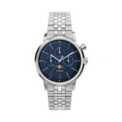 Zegarek Timex. Szare zegarki męskie Timex, bez wzorów, srebrne. Za 759.99 zł.