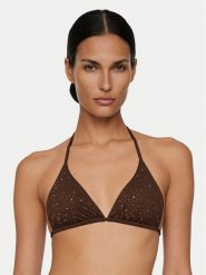 Guess Góra od bikini E6GJ34 MC040 Brązowy. Brązowe bikini Guess, m, z aplikacjami, z syntetyku. Za 319.99 zł.