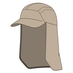 Czapka z daszkiem Forlcaz MT900 V2. Niebieskie czapki damskie FORCLAZ, bez wzorów, z materiału, sportowe. Za 59.99 zł.