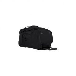 Torba sportowa na kółkach Erima Travel Line. Czarne torby sportowe męskie Erima, bez wzorów, z poliesteru. Za 239.99 zł.