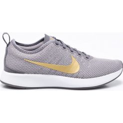 Nike Sportswear - Buty. Szare obuwie sportowe damskie Nike Sportswear, bez wzorów, z materiału, z okrągłym noskiem, bez zapięcia, Adidas Advantage, climacool (adidas). W wyprzedaży za 219.90 zł.