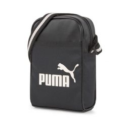 Torba na ramię Campus Compact Portable PUMA Black. Czarne torby sportowe męskie Puma, bez wzorów, na ramię. Za 73.99 zł.