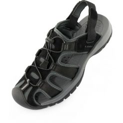 Loap Orland Sandały Męskie Zamknięty Nosek Czarny-Szary 41. Czarne sandały męskie WØLMARK FINLAND, na lato, bez wzorów, bez zapięcia. Za 265.99 zł.