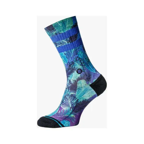 Stance Skarpety Foundation Pop Palms , niebieski, rozmiar L. Niebieskie skarpetki damskie Stance, bez wzorów, z bawełny. W wyprzedaży za 39.99 zł.