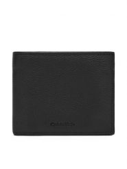 Calvin Klein Portfel Micropebble Billfold W Coin LV04D1033G Czarny. Czarne portfele męskie Calvin Klein, bez wzorów, ze skóry. Za 259.99 zł.