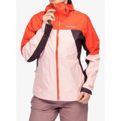 Kurtka przeciwdeszczowa damska Columbia Inner Limits IV Jacket. Czerwone kurtki sportowe damskie Columbia, xs, bez wzorów, bez ramiączek, bez kaptura, trekkingowe. Za 500.49 zł.