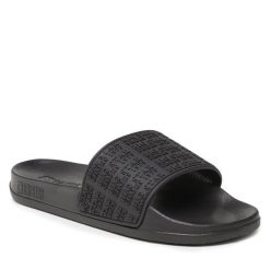 Klapki Big Star Shoes. Czarne klapki damskie BIG STAR SHOES, bez wzorów, retro, bez obcasa, bez zapięcia. Za 79.99 zł.