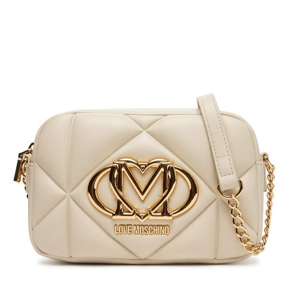 Torebka LOVE MOSCHINO. Brązowe listonoszki damskie Love Moschino, bez wzorów, bez dodatków. Za 579.99 zł.