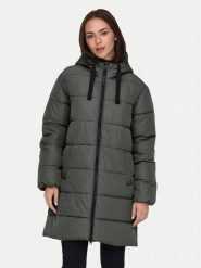 ONLY Płaszcz zimowy Clair 15323232 Szary Regular Fit. Szare płaszcze damskie ONLY, na zimę, s, bez wzorów, z syntetyku, bez kołnierzyka, bez kaptura. Za 279.99 zł.