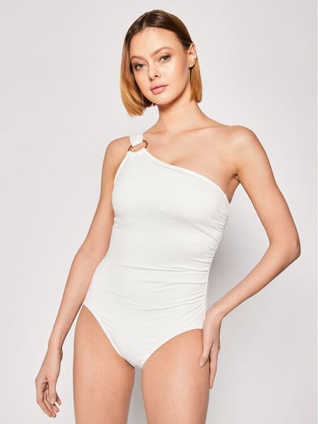MICHAEL Michael Kors Strój kąpielowy Cruise 2020 MM7M524 Biały. Białe stroje kąpielowe damskie MICHAEL Michael Kors, m, bez wzorów, z syntetyku. Za 579.99 zł.