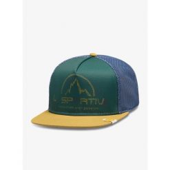 Czapka z daszkiem La Sportiva LS Trucker. Zielone czapki damskie La Sportiva, bez wzorów, sportowe. Za 125.99 zł.