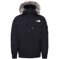 Kurtka turystyczna męska The North Face M Recycled Gotham Jacket. Czarne kurtki męskie The North Face, m, bez wzorów, sportowe, bez kaptura. Za 1,526.00 zł.
