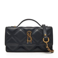 Torebka Steve Madden. Czarne torebki do ręki damskie Steve Madden, bez wzorów, bez dodatków. Za 299.99 zł.