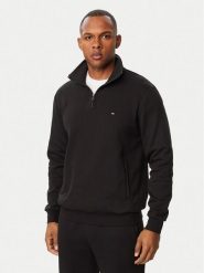 Tommy Hilfiger Bluza Essential MW0MW36510 Czarny Regular Fit. Czarne bluzy męskie Tommy Hilfiger, m, bez wzorów, z bawełny, bez ramiączek, bez kaptura. Za 529.99 zł.