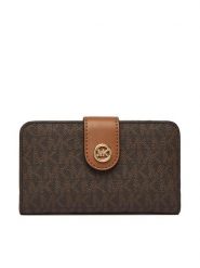 MICHAEL Michael Kors Portfel Pop 32S6G17F8B Brązowy. Brązowe portfele damskie MICHAEL Michael Kors, ze skóry. Za 479.99 zł.