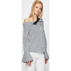 Silvian Heach - Bluzka. Białe bluzki damskie Silvian Heach, s, bez wzorów, z bawełny, casualowe, bez kołnierzyka, bez ramiączek. W wyprzedaży za 219.90 zł.