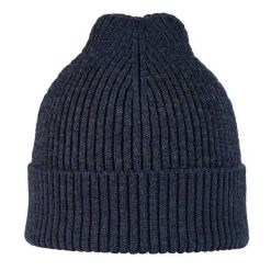 Czapka Unisex Dla Dorosłych Wełna Merino. Niebieskie czapki damskie Buff, bez wzorów, z wełny, sportowe. Za 288.99 zł.