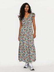 Gap Sukienka letnia 594549-00 Kolorowy Regular Fit. Sukienki damskie GAP, na lato, xs, bez wzorów, z bawełny, bez kołnierzyka, bez ramiączek. W wyprzedaży za 239.99 zł.