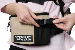 Nerka saszetka treningowa - miękka pianka ESBAG. Brązowe saszetki i nerki męskie PETRIVE, bez wzorów, z materiału. Za 79.00 zł.