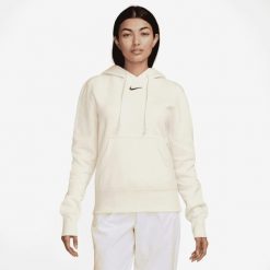 Bluza na co dzień damska Nike HF6839133. Białe bluzy damskie Nike, xs, bez wzorów, z polaru, bez ramiączek, z kapturem. Za 441.00 zł.