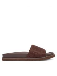 Gant Klapki 32507312 Brązowy. Brązowe klapki damskie GANT, bez wzorów, z materiału, bez obcasa, bez zapięcia. Za 329.99 zł.