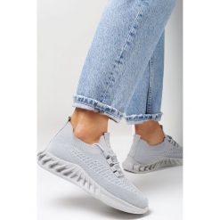 Szare Buty Sportowe Telephotis. Szare obuwie sportowe damskie Born2be, bez wzorów, bez zapięcia, na fitness i siłownię. Za 39.99 zł.