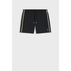Szorty kąpielowe BOSS Beach NERO (50536351-001). Czarne kąpielówki męskie Boss, bez wzorów. Za 409.00 zł.