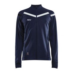 Kurtka z dresu Force XV Victoire. Niebieskie kurtki męskie FORCE XV, bez wzorów, z dresówki, sportowe, bez kaptura. Za 154.00 zł.