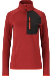 Bluza narciarska damska Whistler Helge. Fioletowe bluzy damskie Whistler, s, bez wzorów, z elastanu, klasyczne, bez ramiączek, bez kaptura. Za 134.99 zł.