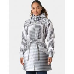 Płaszcz Przeciwdeszczowy Damski Helly Hansen W Kirkwall II. Białe płaszcze damskie Helly Hansen, bez wzorów, eleganckie, bez kołnierzyka, bez kaptura. Za 675.50 zł.