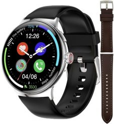 Smartwatch Hagen HB10.111.534.333-SET Czarny. Czarne zegarki smartwatch Hagen, bez wzorów. Za 276.00 zł.