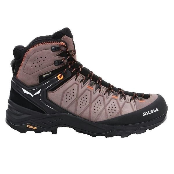 Buty Trekkingowe Męskie Salewa Alp Trainer 2 Mid Gtx. Czarne buty zimowe męskie Salewa, z gore-texu, bez zapięcia. Za 899.99 zł.