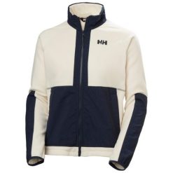 Bluza damska Helly Hansen Rig Fleece. Białe bluzy damskie Helly Hansen, bez wzorów, bez ramiączek, bez kaptura. Za 367.50 zł.