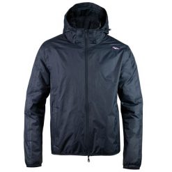 Klubowa kurtka jeździecka Horze Alexa. Niebieskie kurtki męskie HORZE, l, bez wzorów, z materiału, eleganckie, bez kaptura. Za 280.65 zł.