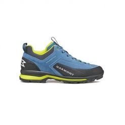 Buty trekkingowe męskie Garmont Dranotrail. Niebieskie trekkingi męskie Garmont, z materiału, bez zapięcia. Za 735.00 zł.