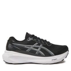 Buty do biegania Asics. Czarne obuwie sportowe damskie Asics, bez wzorów, bez zapięcia, do biegania, asics gel kayano. Za 939.99 zł.