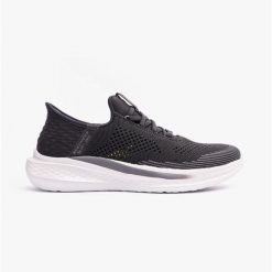 Buty wsuwane SLIP-INS sportowe męskie Skechers Slade Quinto. Czarne buty sportowe męskie Skechers, bez wzorów, bez zapięcia. Za 259.00 zł.
