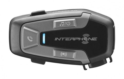 Intercom motocyklowy INTERPHONE U-COM 6R, komplet na 1 kask. Słuchawki bezprzewodowe Interphone. Za 655.99 zł.