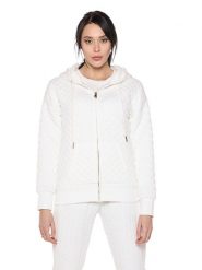 Bluza z kaptur na co dzień na siłownię. Brązowe bluzy damskie LEONE 1947 APPAREL, l, bez wzorów, bez ramiączek, bez kaptura. Za 437.84 zł.
