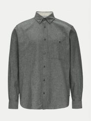 S.Oliver Koszula 2152433 Szary Regular Fit. Szare koszule męskie S.Oliver, l, bez wzorów, z bawełny, bez kołnierzyka, bez ramiączek. Za 129.99 zł.
