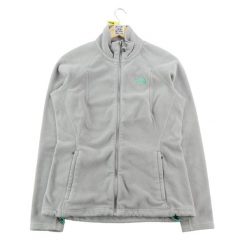 Second life - Kurtka polarowa damska polar dopasowany - Stan dobry. Szare kurtki sportowe damskie The North Face, m, bez wzorów, z materiału, bez ramiączek, bez kaptura, trekkingowe. Za 168.96 zł.