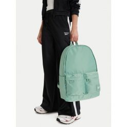 Plecak Reebok. Zielone plecaki męskie Reebok, bez wzorów, sportowe. Za 179.99 zł.