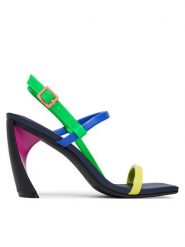 United Nude Sandały Zuma Strappy Hi 1101096816 Kolorowy. Sandały damskie United Nude, bez wzorów, ze skóry, bez obcasa, na słupku, bez zapięcia. Za 1,159.00 zł.