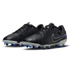 Korki Sportowe Męskie Nike Tiempo Legend 10 Academy FG/MG. Czarne buty sportowe męskie Nike, bez wzorów, bez zapięcia, do piłki nożnej. Za 336.20 zł.