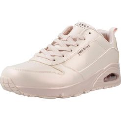 Buty SKECHERS UNO - GALACTIC GAL Rose. Czerwone obuwie sportowe damskie Skechers, bez wzorów, z syntetyku, bez zapięcia. W wyprzedaży za 390.00 zł.